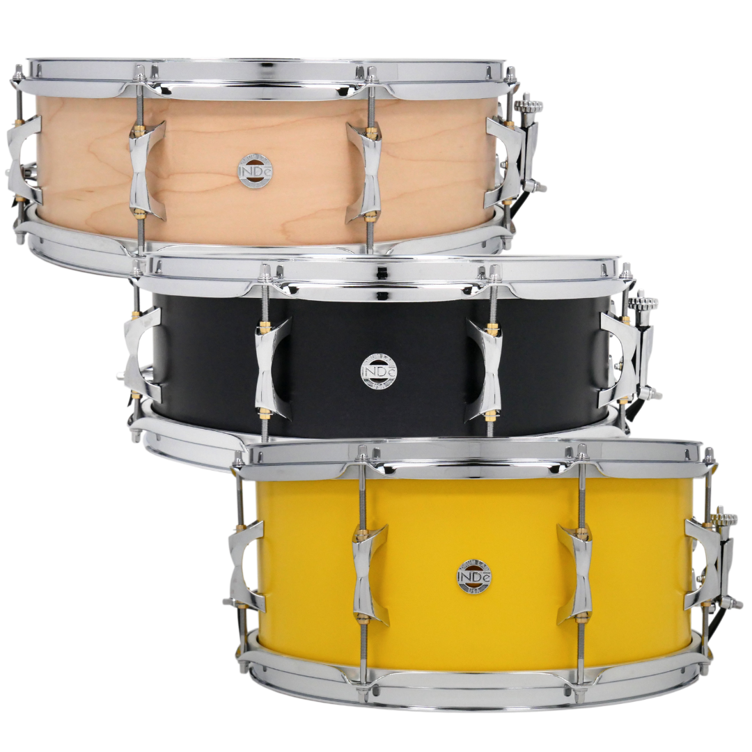 Versatile, snare drums featuring our exclusive Flex-Tuned maple